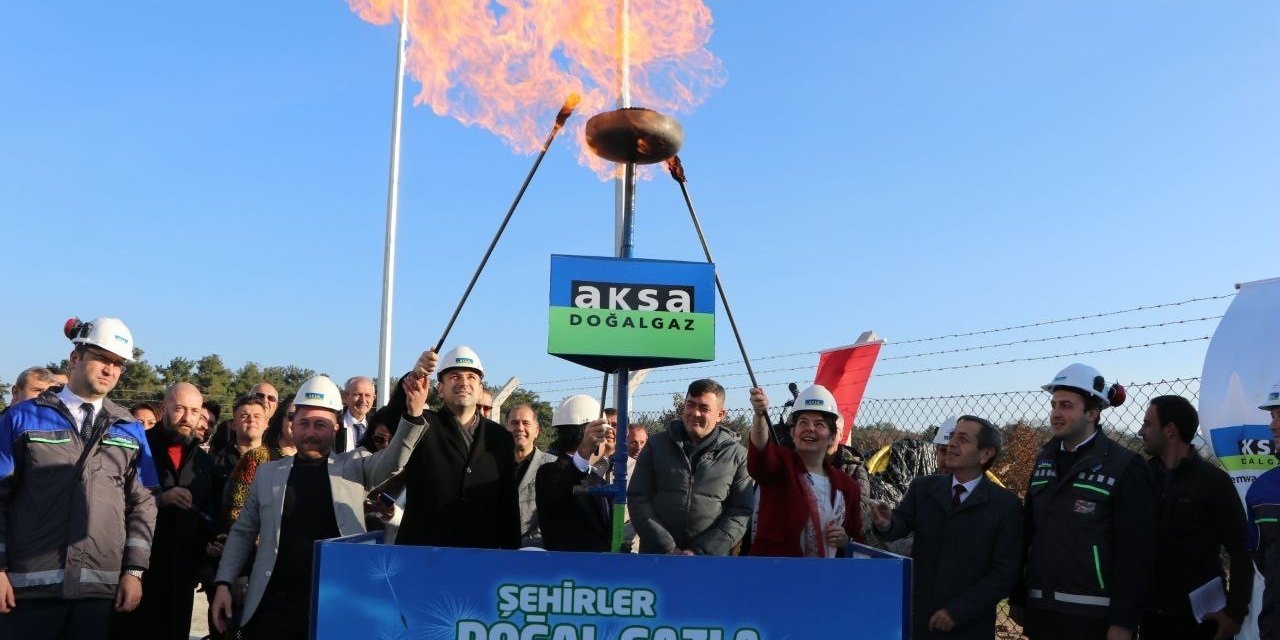 Ayvacık ve Gelibolu doğal gaza kavuştu