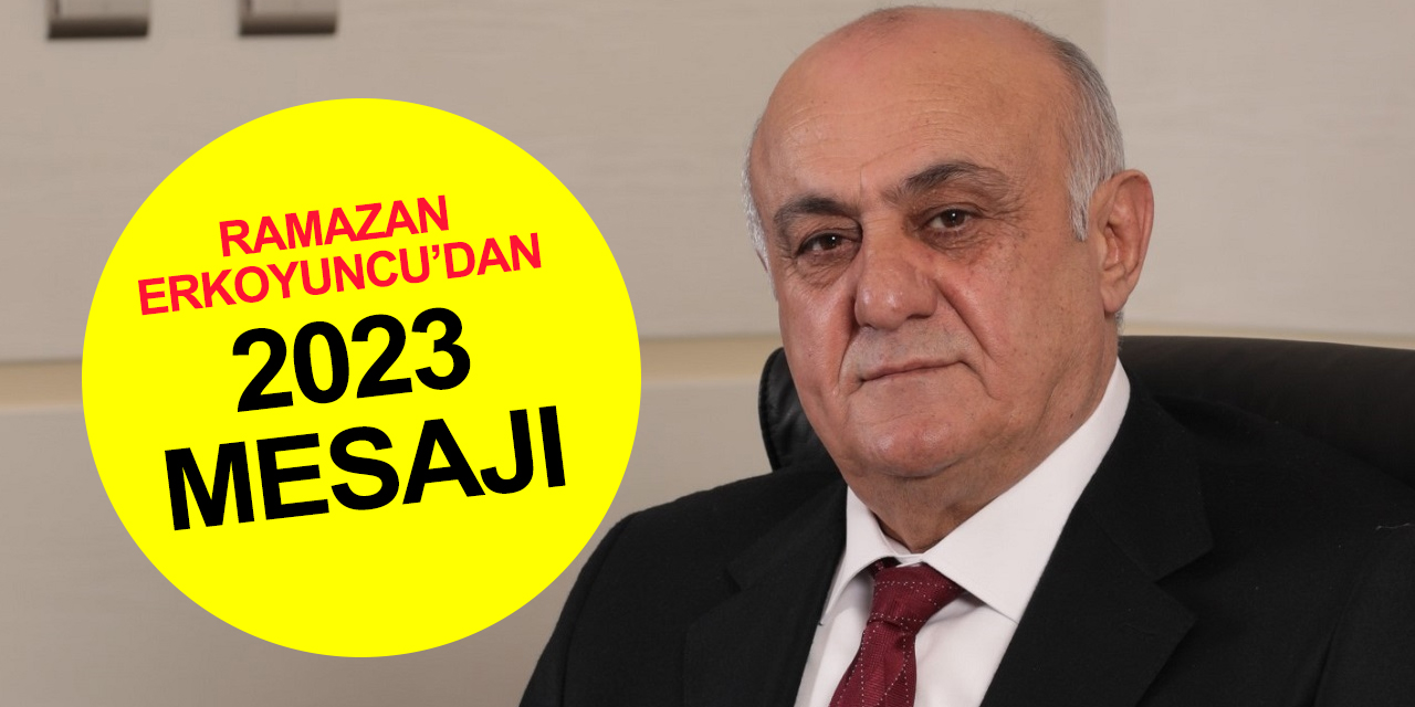 PANKOBİRLİK ve Konya Pancar Ekicileri Kooperatifi Başkanı Erkoyuncu'dan 2023 mesajı