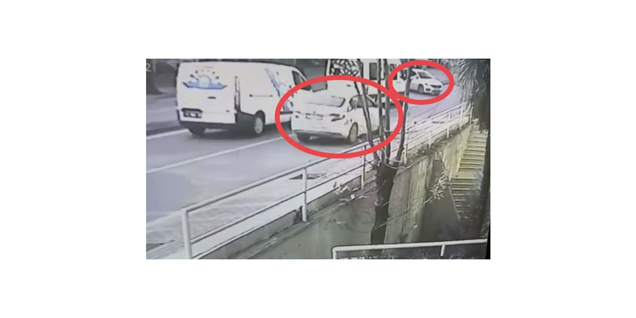 Aceleciliğin sonu kazayla bitti, o anlar kamerada