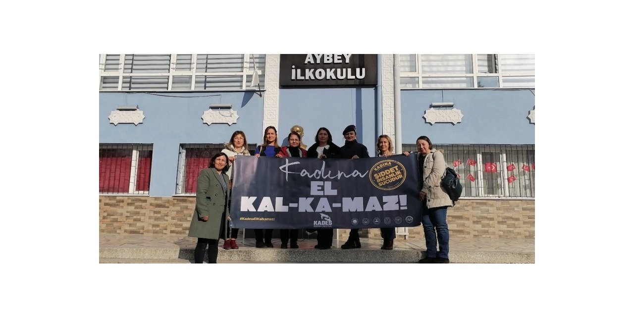 -Kadın komutanlar kadına şiddete karşı sahaya indi