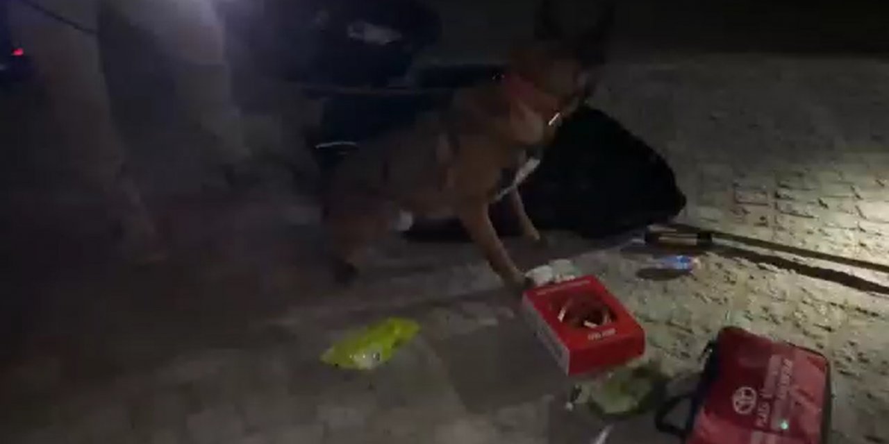 İlk yardım çantasından yarım kilodan fazla uyuşturucu çıktı
