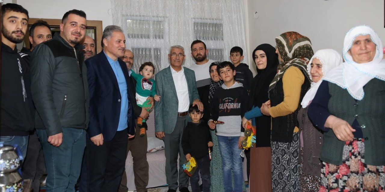 Başkan Güder ve Milletvekili Çakır Alişar Mahalle sakinlerini dinledi