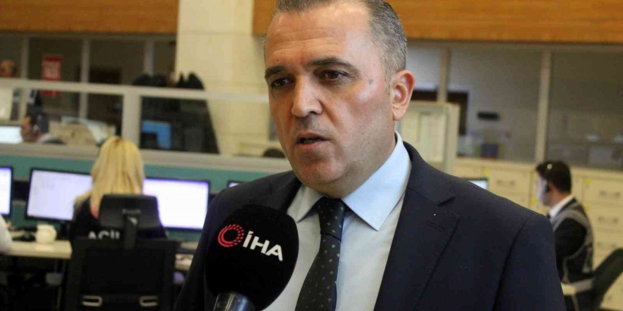 Kayseri 112 Acil Çağrı Merkezi 1 milyon 650 bin çağrı karşıladı