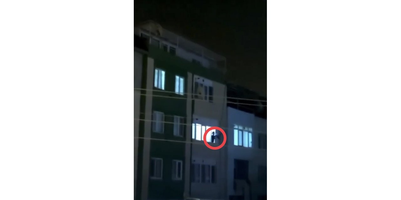 Bursa’da uzun namlulu maganda kamerada