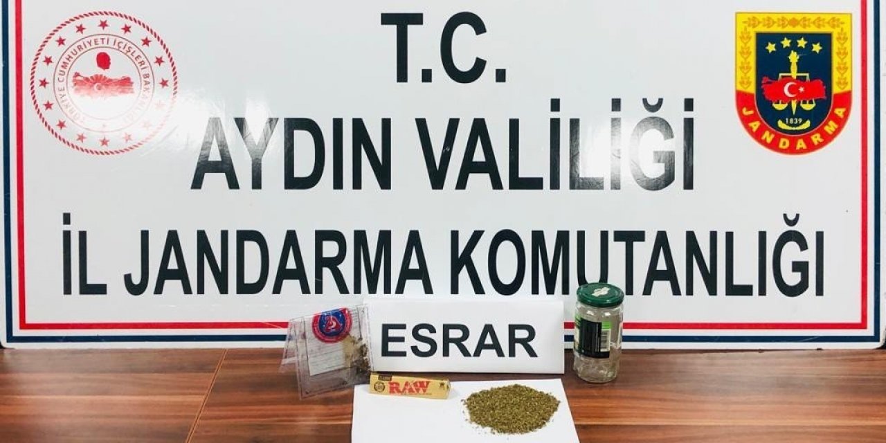 Cam kavanoz içinde uyuşturucu ele geçirildi