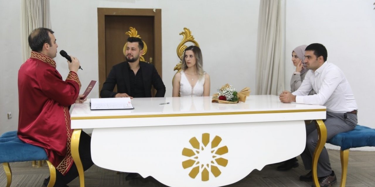 Kocasinan, 2022 yılında 3 bin 138 mutlu evliliğin temelini attı