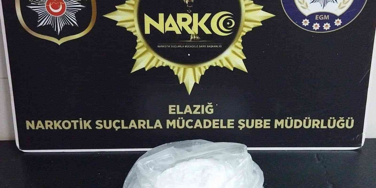 Elazığ’da uyuşturucu operasyonu: 3 tutuklama