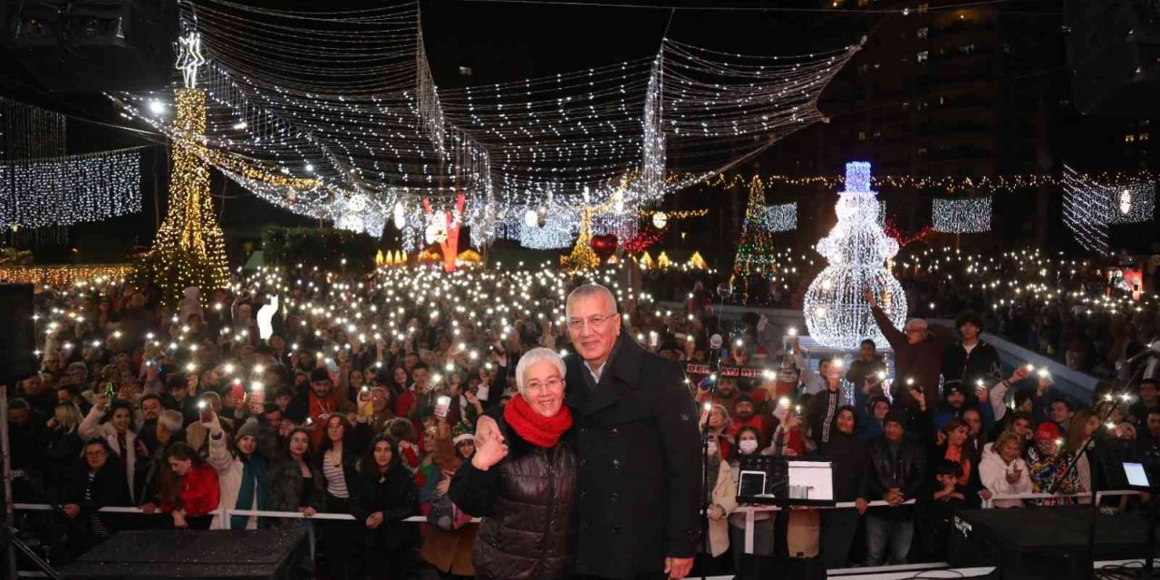 Mezitli, 2023 yılına coşkuyla girdi