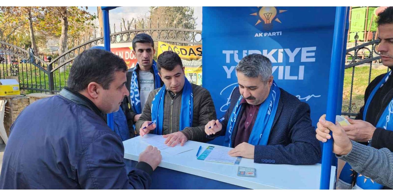 Başkan Alkayış, AK Partiye üyelik yapan herkese teşekkür etti