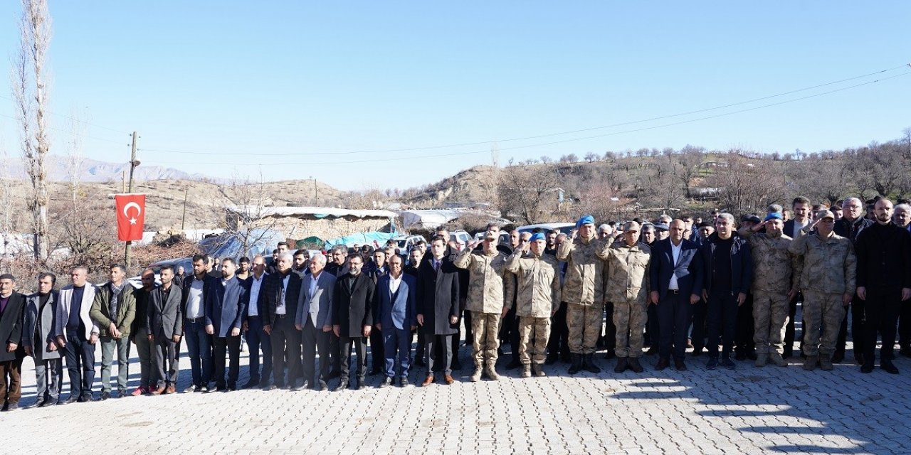 PKK’nın Hamzalı’da katlettiği 23 şehit anıldı