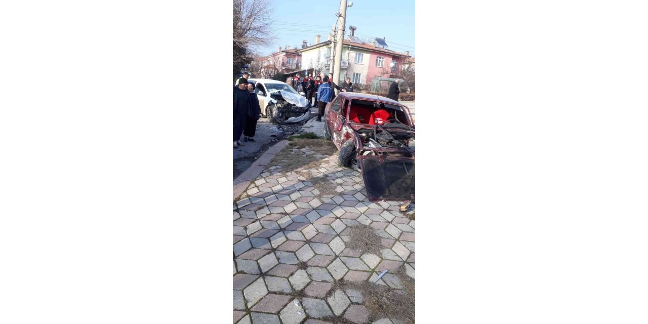Elazığ’da trafik kazası:2 yaralı