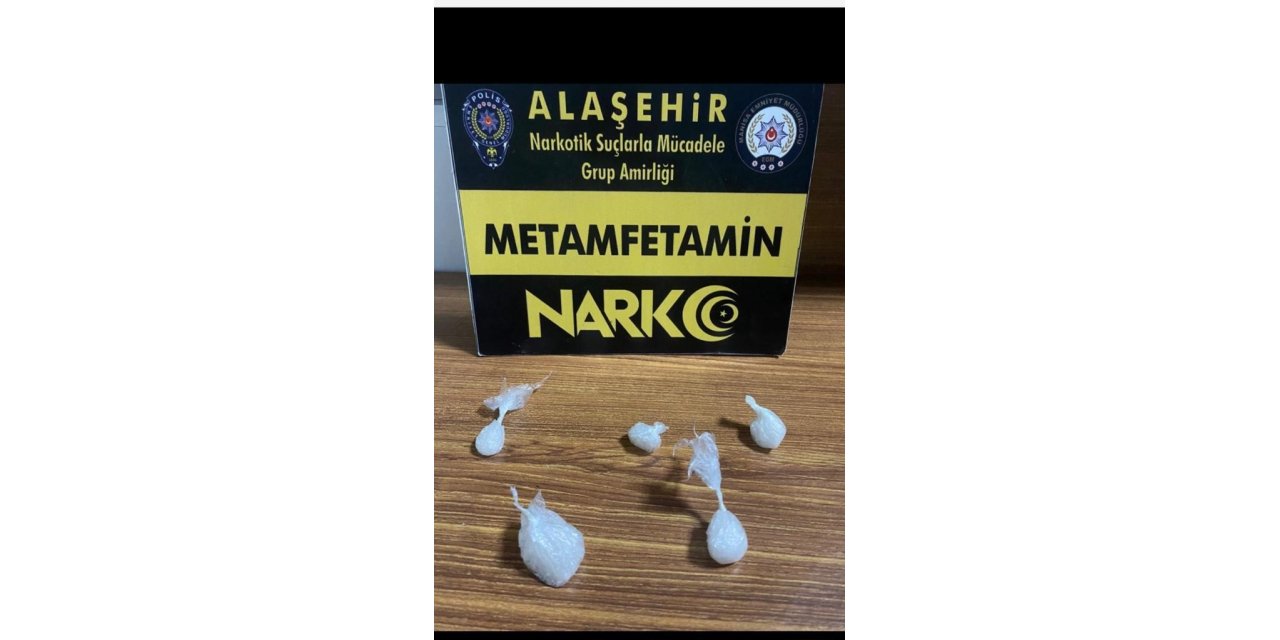Alaşehir’de uyuşturucudan 1 tutuklama