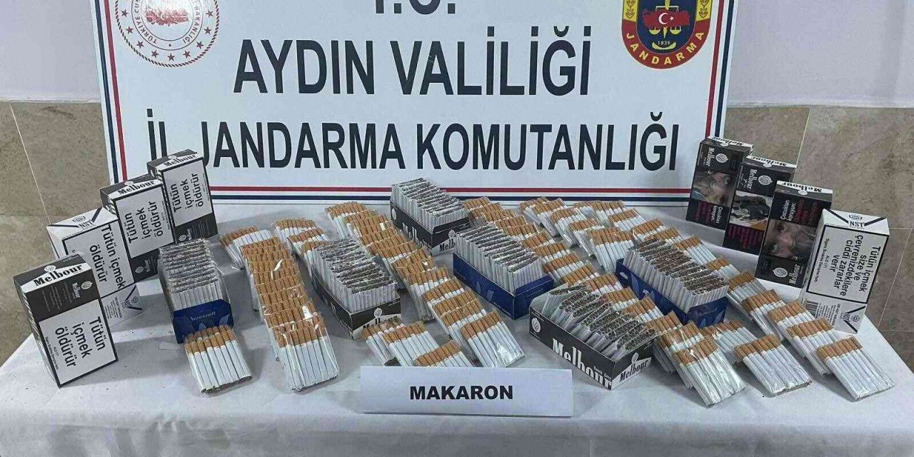 Nazilli’de kaçak sigara operasyonu