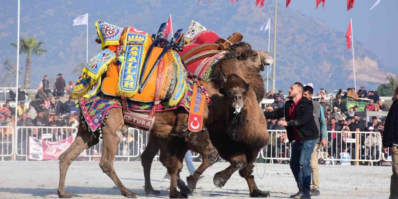 Aydın’da yılın ilk güreşi sessiz yapıldı