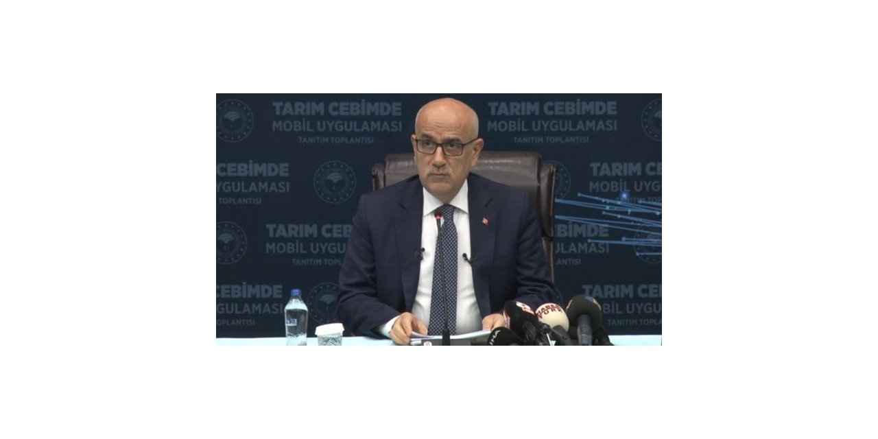 Bakan Kirişci: "TarımCebimde uygulaması tamamıyla yerli ve millidir"