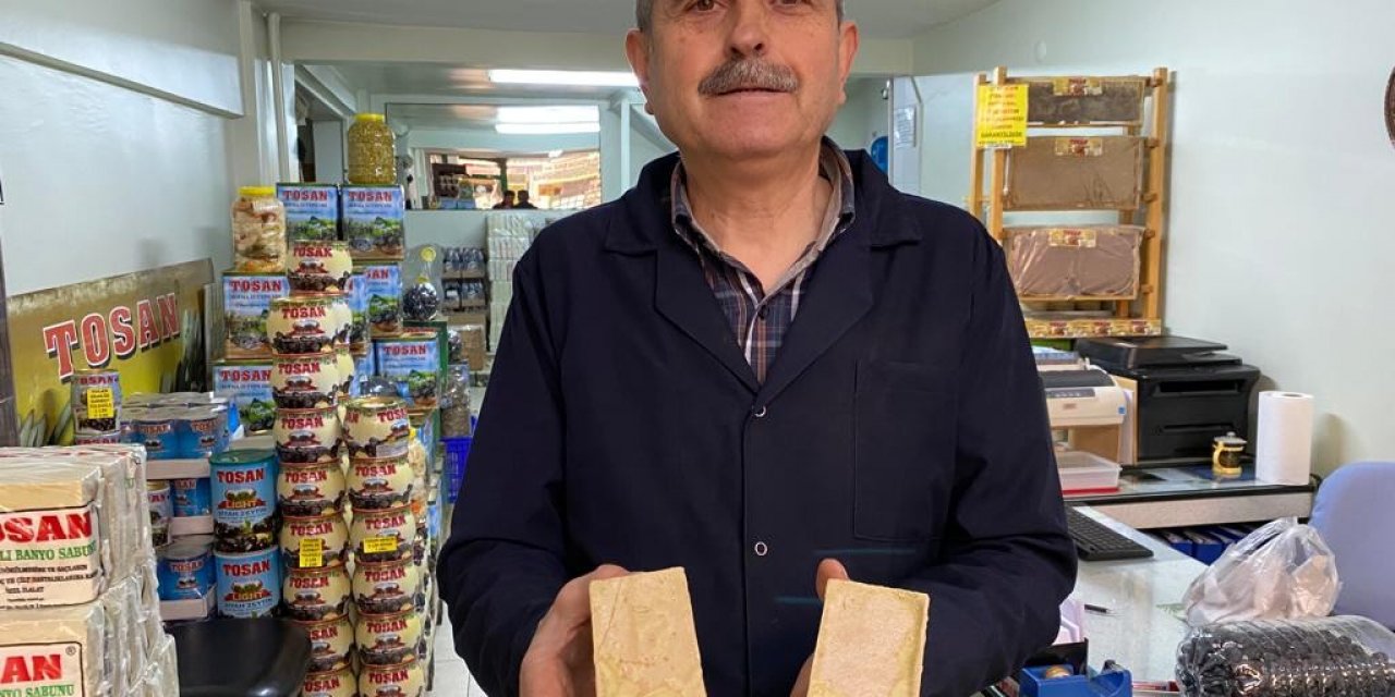 Kepek sorununa çözüm zeytinyağlı sabunda