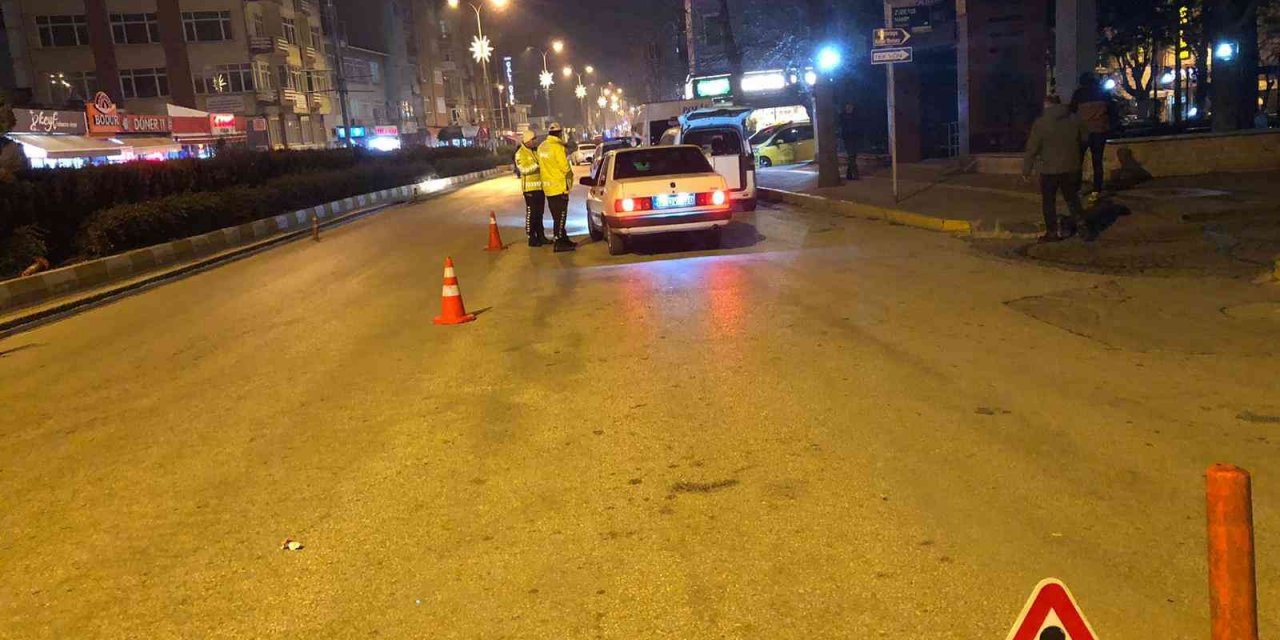 Bozüyük’te yılbaşında 273 araç denetlendi