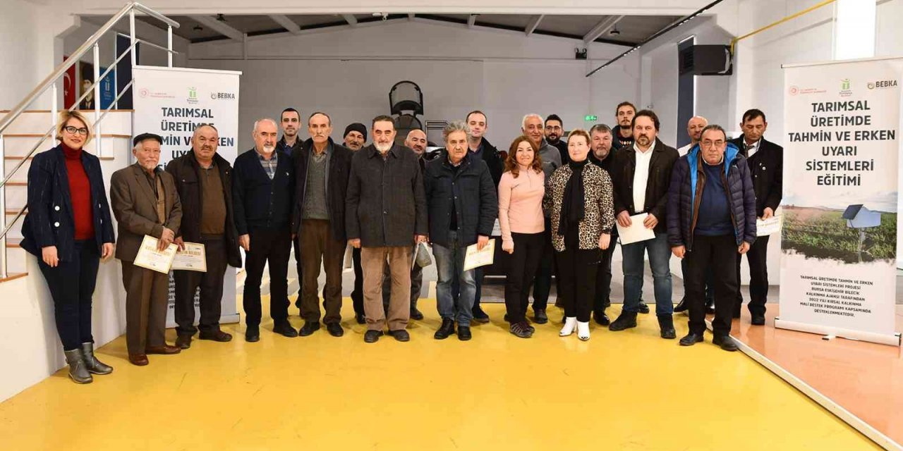 Tarımsal Üretimde Tahmin ve Erken Uyarı Sistemleri üreticilere tanıtıldı