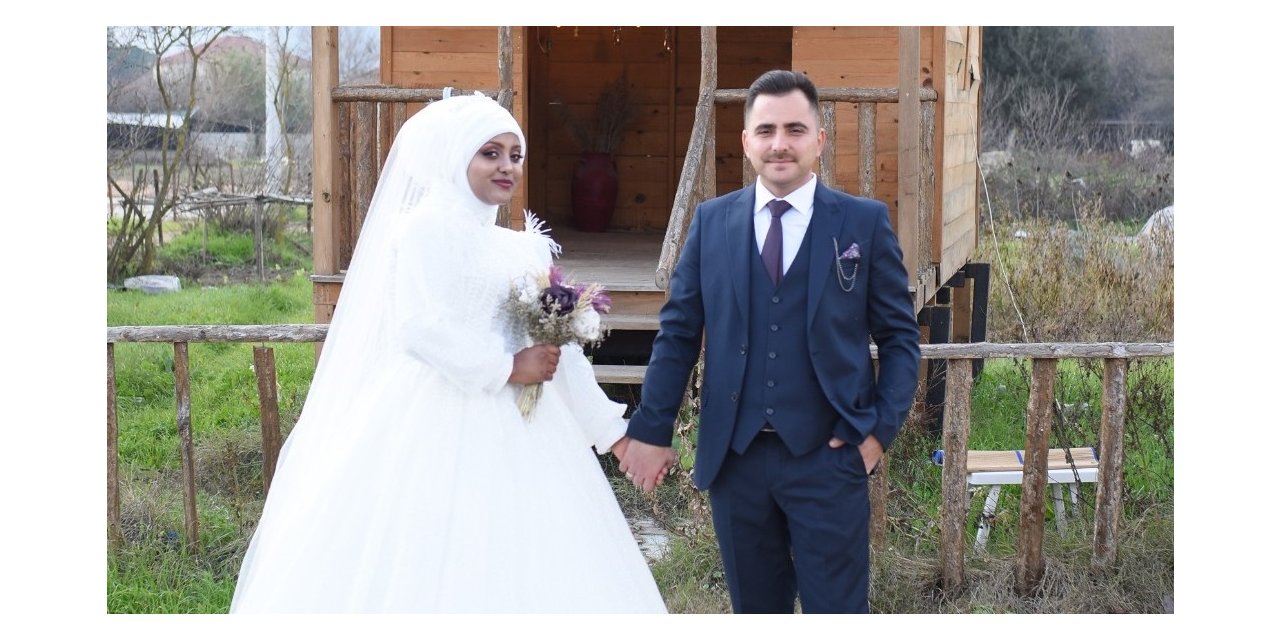 Etiyopya’da tanıştılar, Karpuzlu’da evlendiler