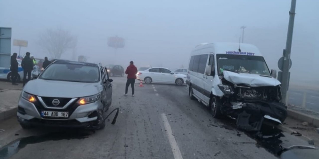 Malatya’da sis kazalara neden oluyor