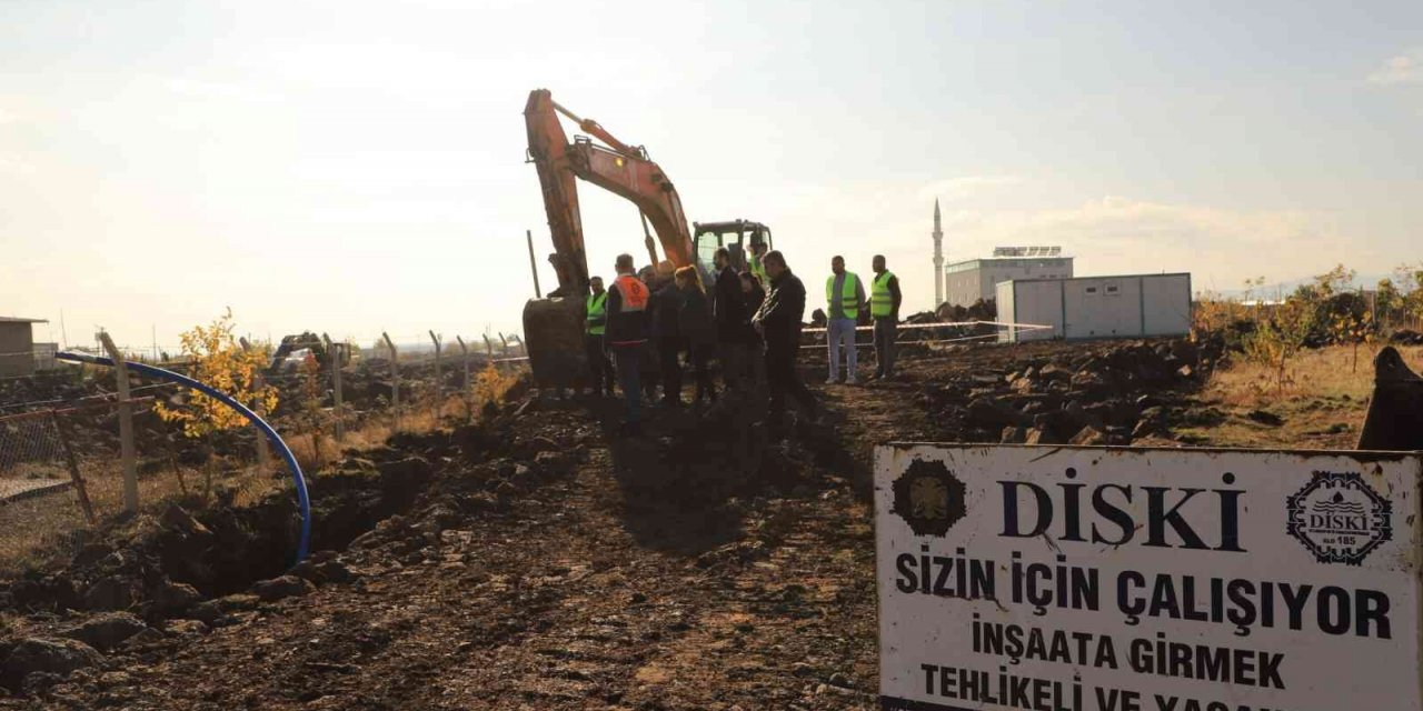 DİSKİ, su sorunlarını bir bir çözüyor