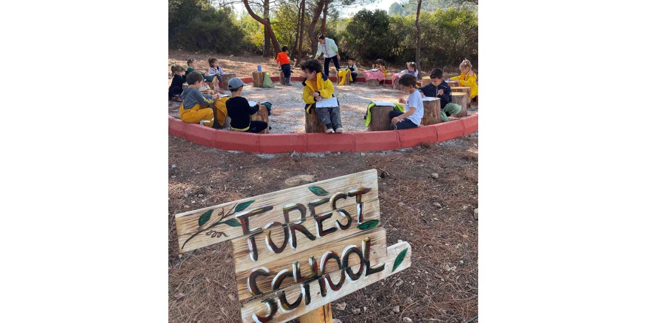 ‘Orman Okulu’ eğitimi Türkiye’de ilk kez TED İzmir’de