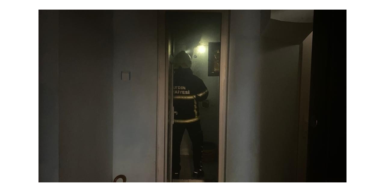 Banyoda alev alan şofben yangına neden oldu