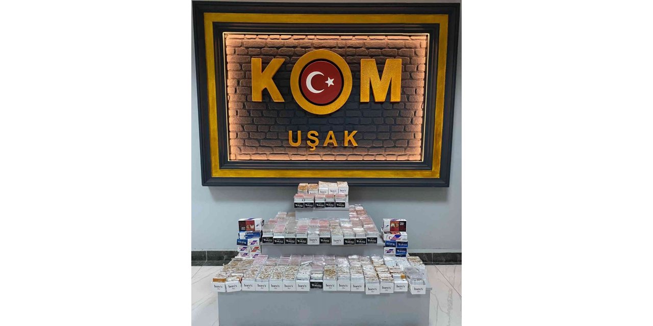 Uşak’ta 3 farklı adrese eş zamanlı uyuşturucu operasyonu