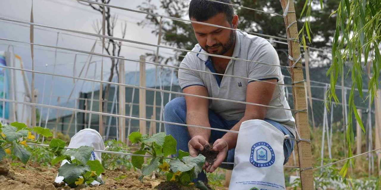 Pazar atıkları üretime can oluyor