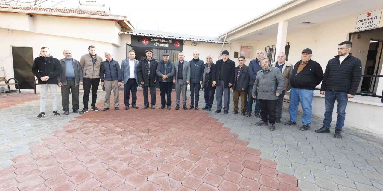 Başkan Ercan, köy konaklarında vatandaşla buluştu