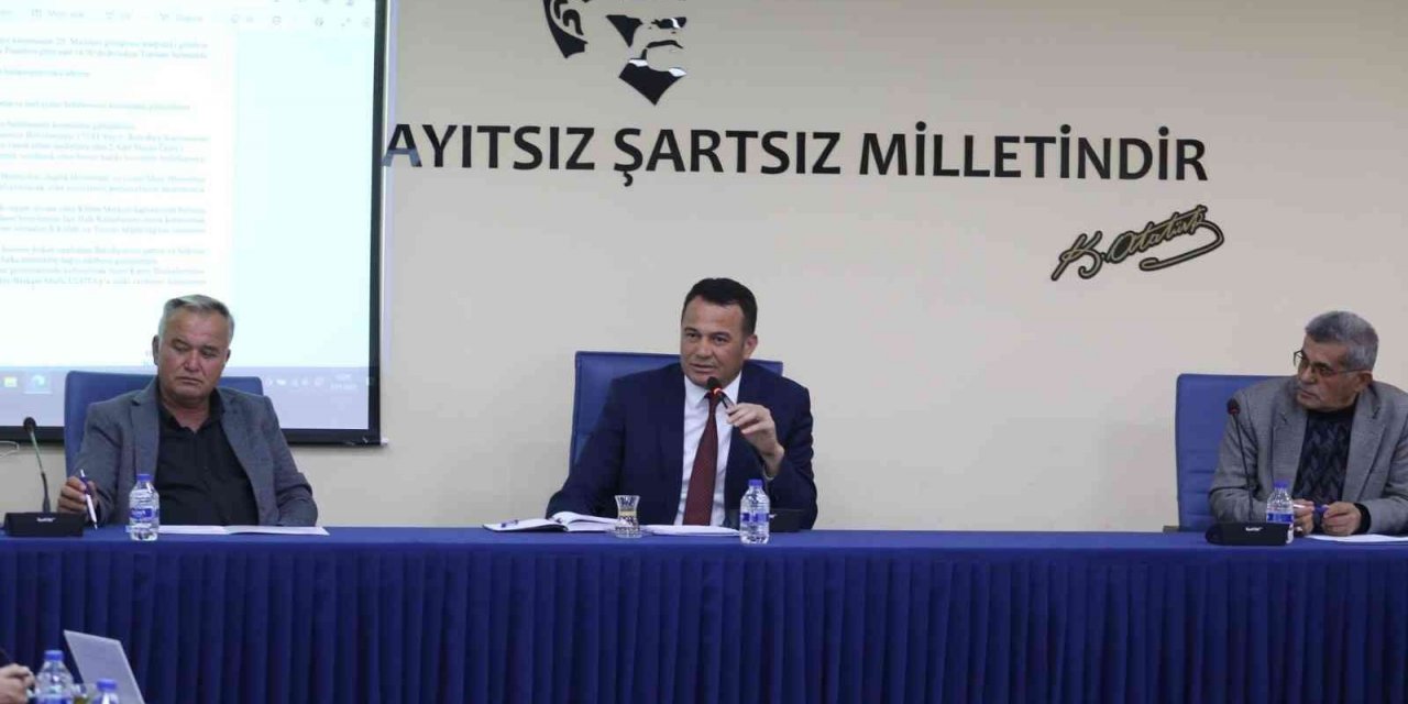 Kaş Belediyesi’nde yılın ilk meclis toplantısı yapıldı