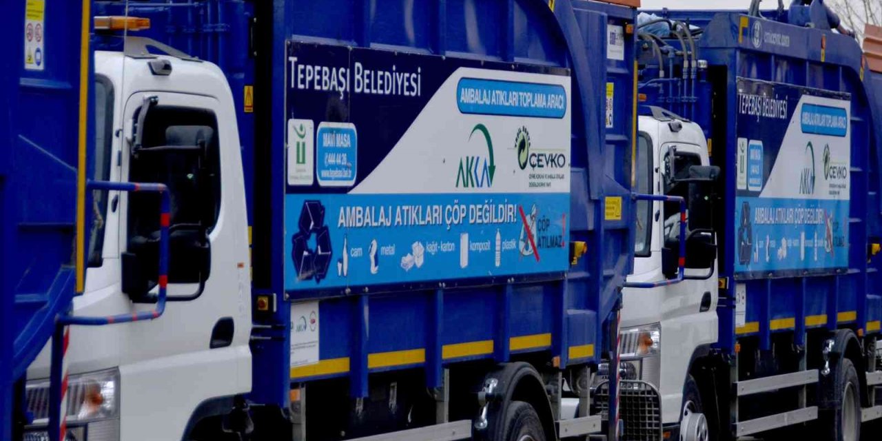 Tepebaşı’nda 2022’de tonlarca atık kazanca dönüştürüldü