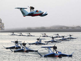 İran "uçan deniz botu" yaptı / VİDEO