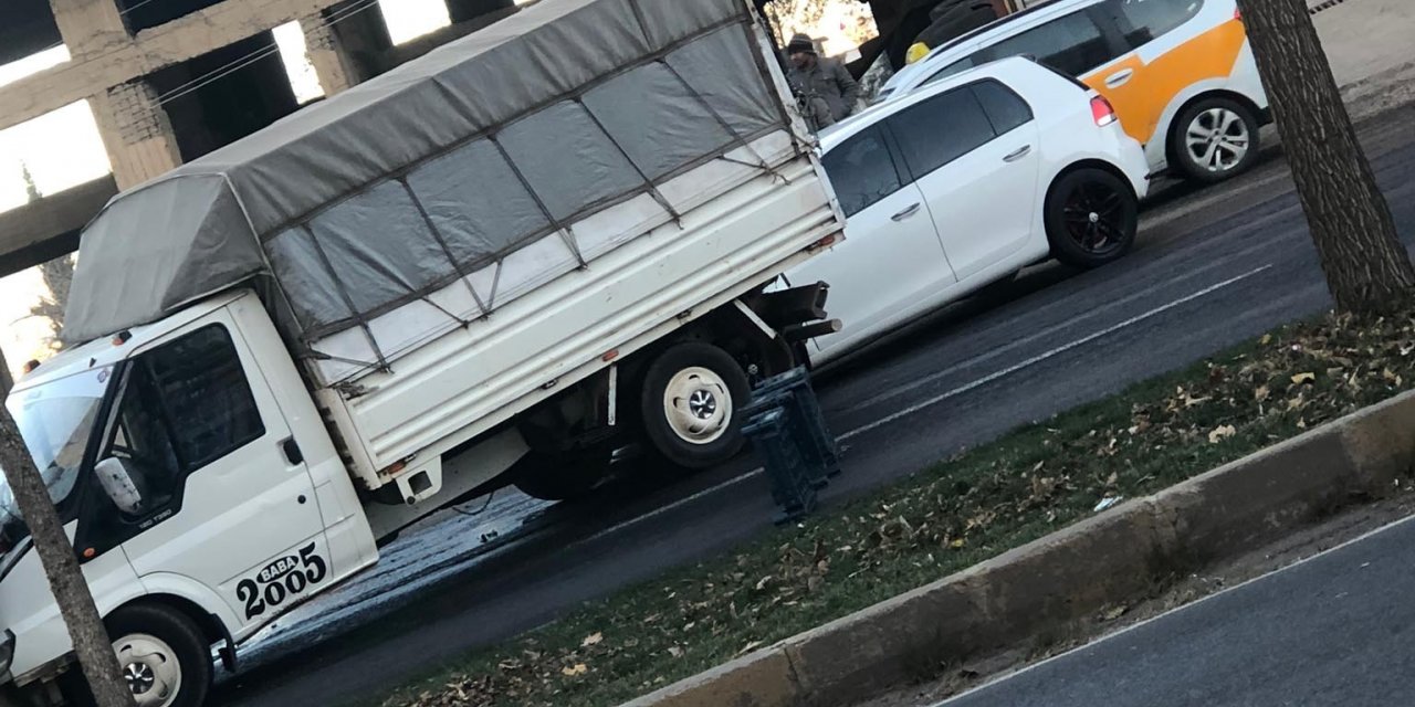 Siverek’te zincirleme kaza: 1 yaralı