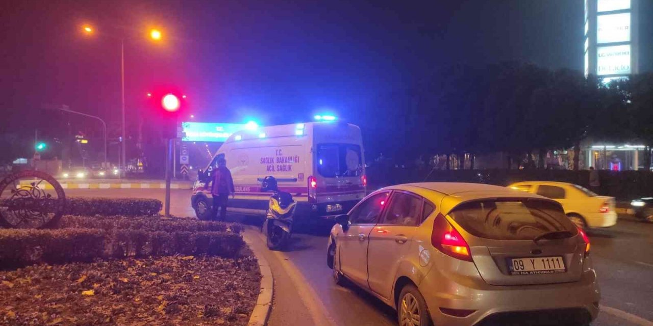 Aydın’da trafik kazası: 1 yaralı
