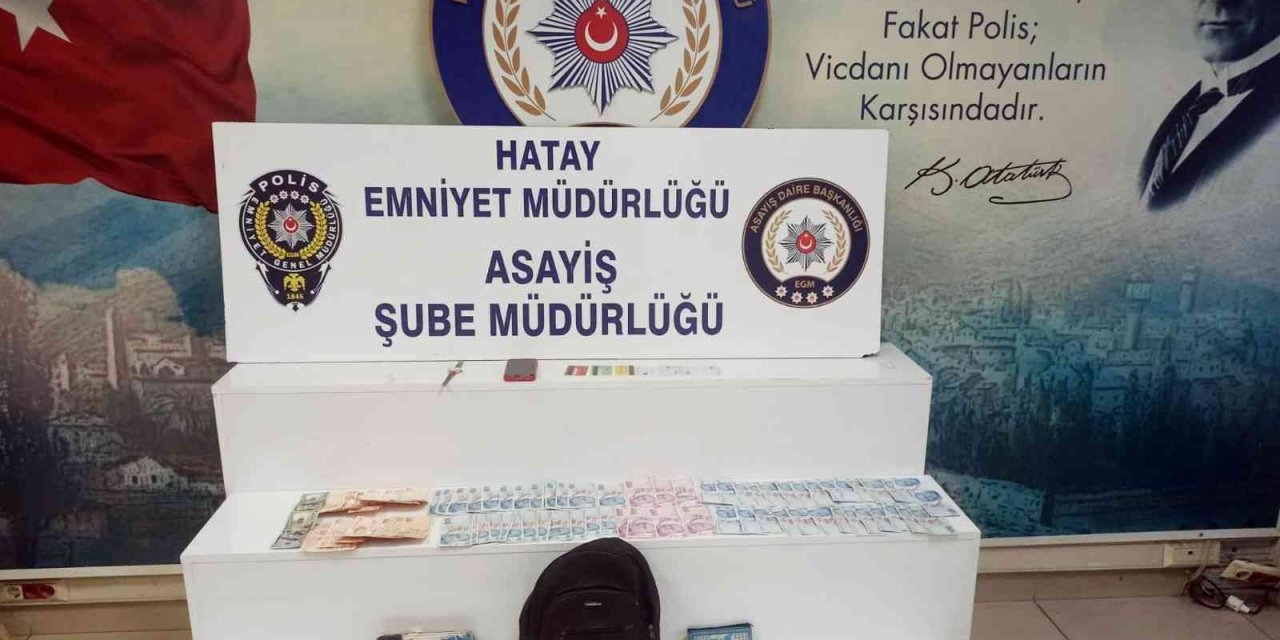 Hatay’da hırsızlık şüphelisi gözaltına alındı
