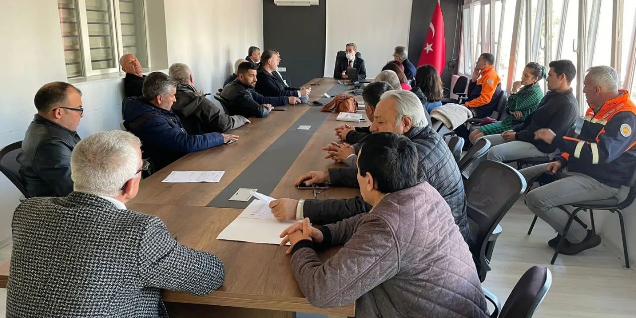 Yeni yılın ilk muhtarlar toplantısı Kuşadası’nda yapıldı