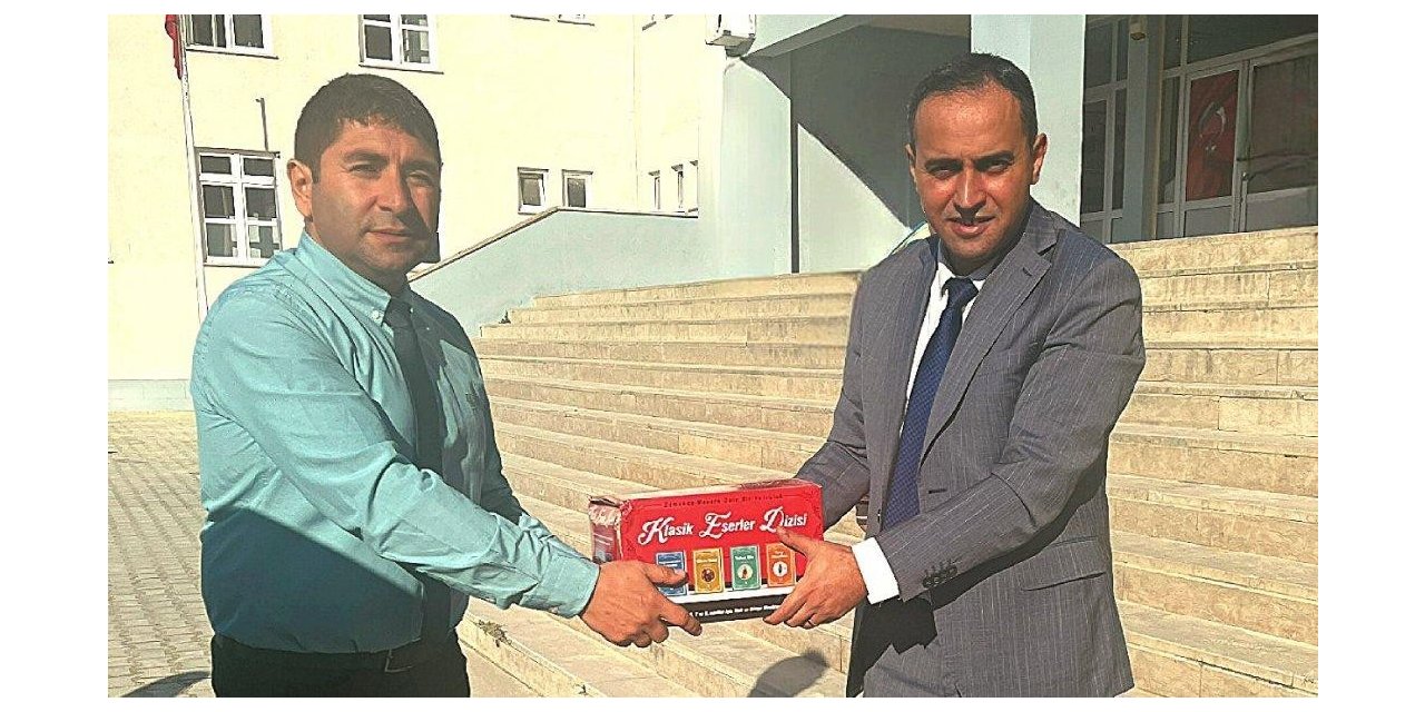 Ergene’deki okul kütüphaneleri zenginleşiyor