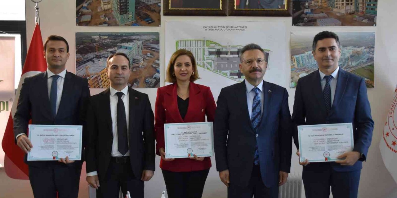 Aydın’da üç hastaneye  ‘Uluslararası Sağlık Turizmi Yetki Belgesi’