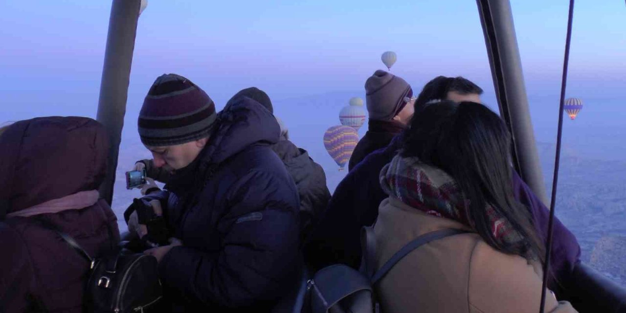 Kapadokya’yı 660 bin kişi kuş bakışı izledi