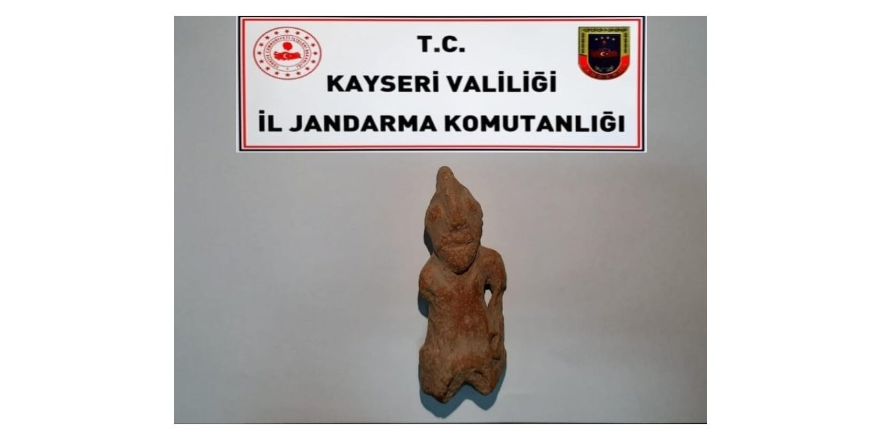 5 bin yıllık eseri satmaya çalışan tarihi eser kaçakçısı yakalandı