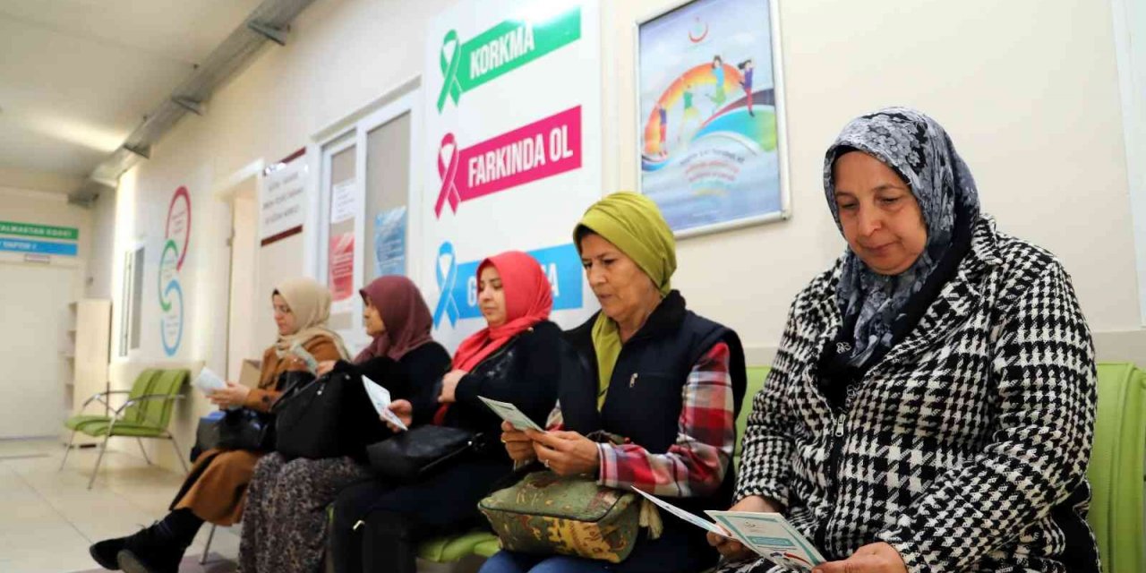 Akdeniz’de kadınlar ücretsiz sağlık taramasından geçiriliyor