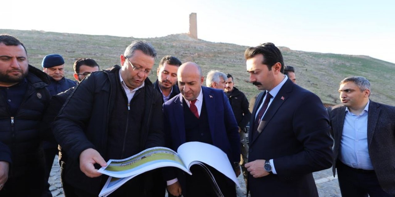 Zerzevan Kalesi’nde “Ziyaretçi Karşılama Merkezi” inşa ediliyor