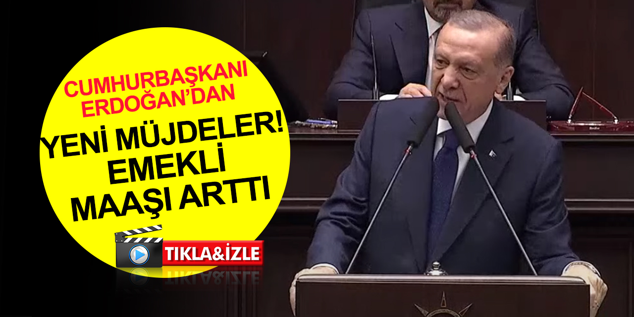 Cumhurbaşkanı Erdoğan'dan yeni müjdeler! Memur ve emekli maaşına zam yüzde 30'a yükseldi