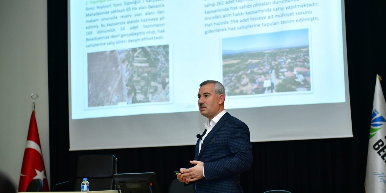 Çınar: “Yeşilyurt’u planlı yatırımlarla geleceğe hazırlıyoruz”