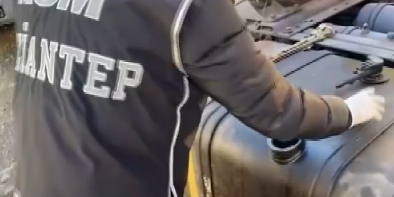 Gaziantep’te kaçak akaryakıt operasyonu: 2 gözaltı