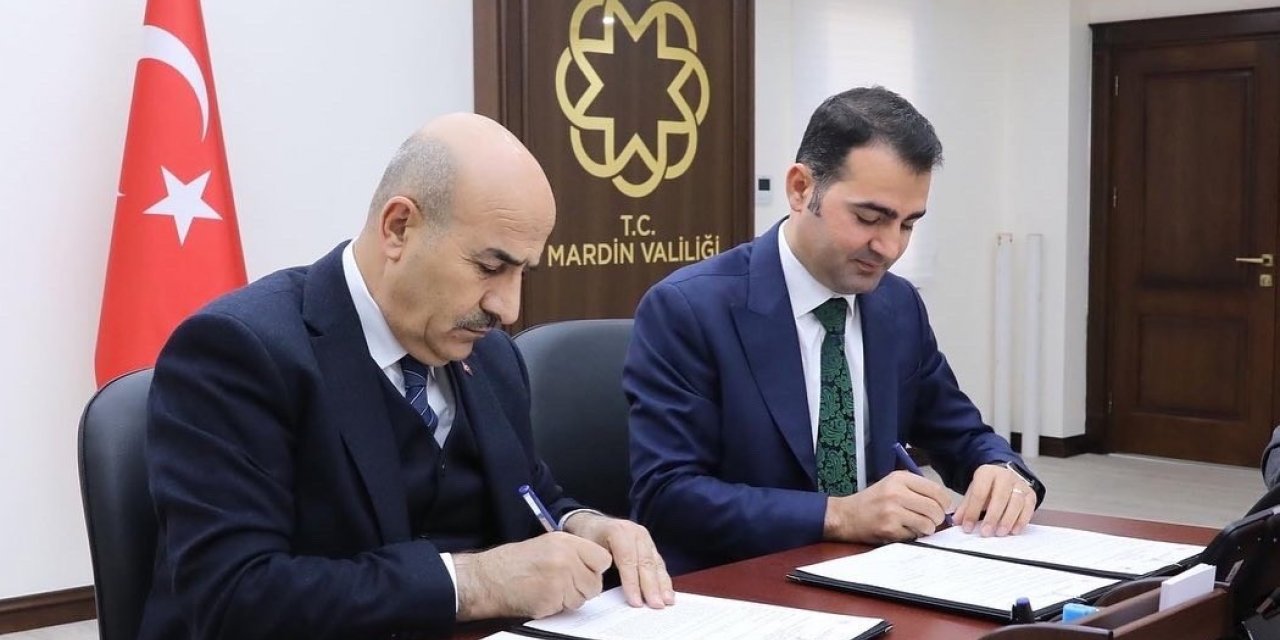 Mardin’de 55.4 milyon TL bütçeli projelerin imzaları atıldı