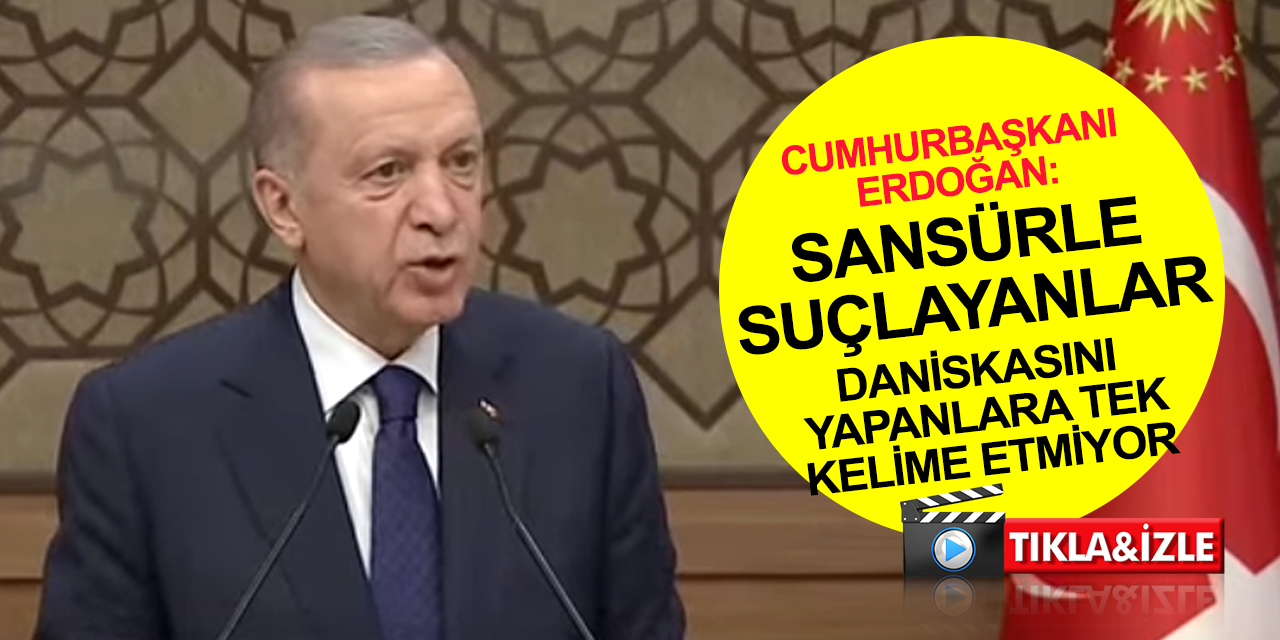 Cumhurbaşkanı Erdoğan: 2023'ün Türkiye'sinde basın 90'lara 80'lere 70'lere göre çok daha özgür