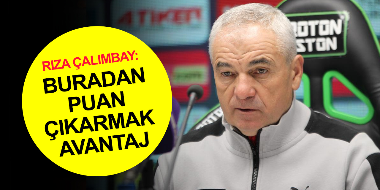 Sivasspor Teknik Direktörü Çalımbay'dan Konyaspor beraberliği yorumu: Buradan puan çıkarmak avantaj