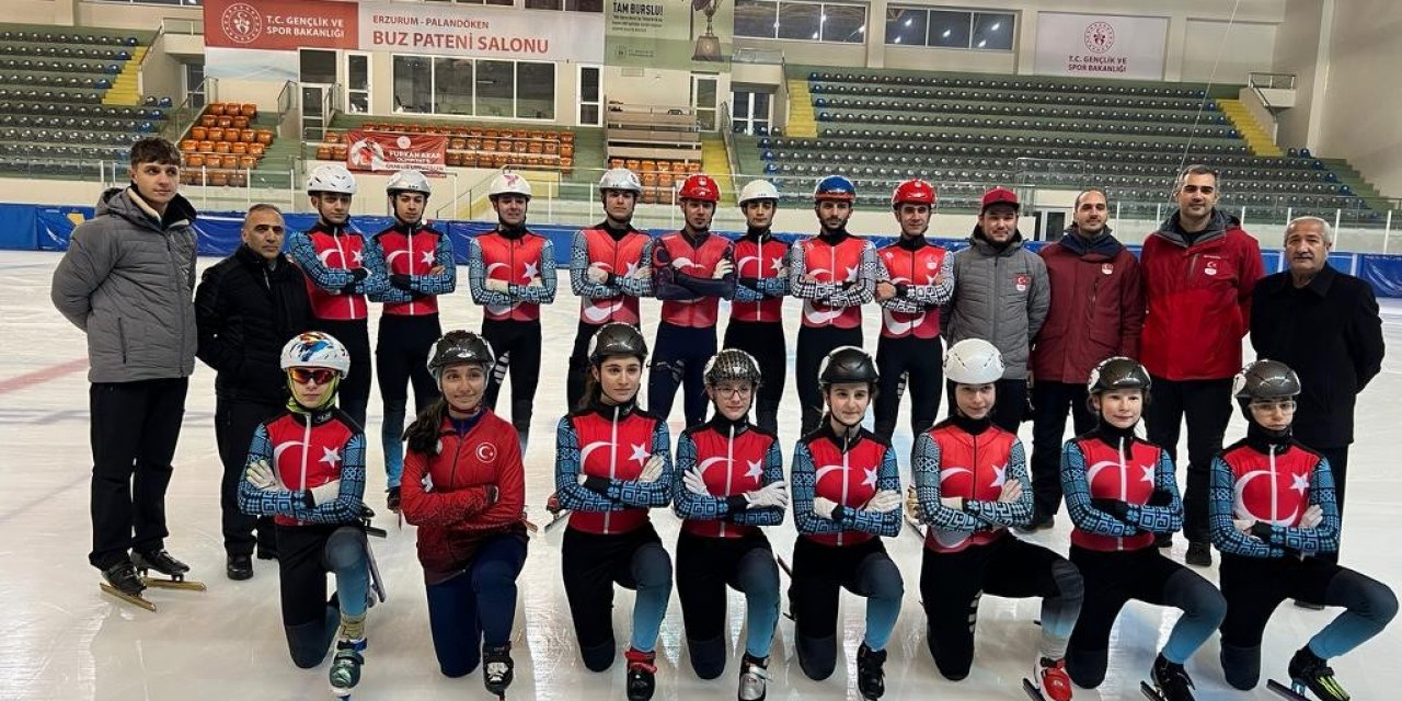 Olimpiyat komitesi Erzurum’da hız tutkunlarının misafiri oldu